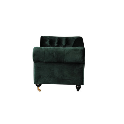 Chesterfield 2-Seater Classic Luxury Decor Rococo Baroque Sofa Textile