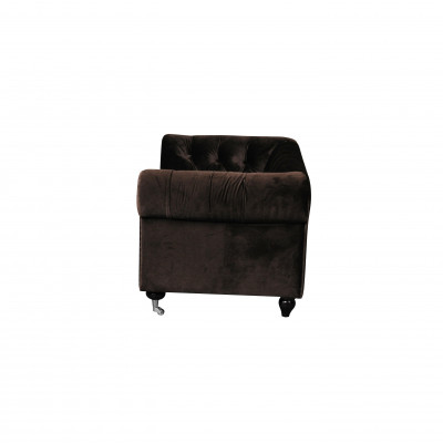 jvmoebel ® - Leather Sofa Couch Royal Brown Upholstery Two-Seater Couch Set New