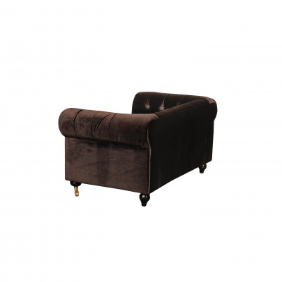 Chesterfield 2-Seater Classic Luxury Baroque Rococo Sofa Fabric Leather Couch