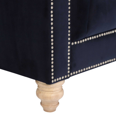 Chesterfield 4-Seater Classic Luxury Baroque Rococo Sofa Fabric Leather Couch