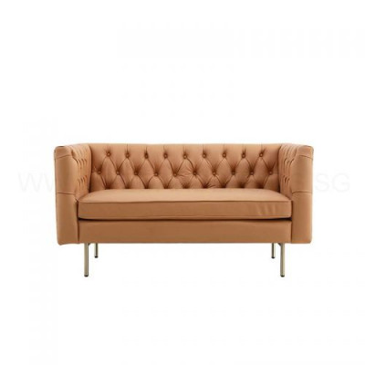 Designer white Chesterfield double bed luxury bedroom beds