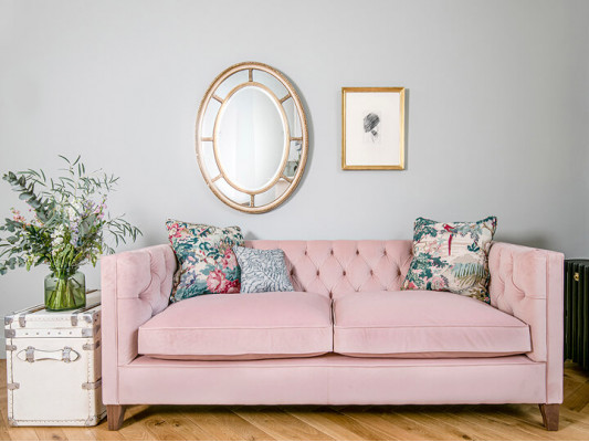 Chesterfield Sofa 2-Seater Upholstered Designer Couches Sofas Suite Two-Seater