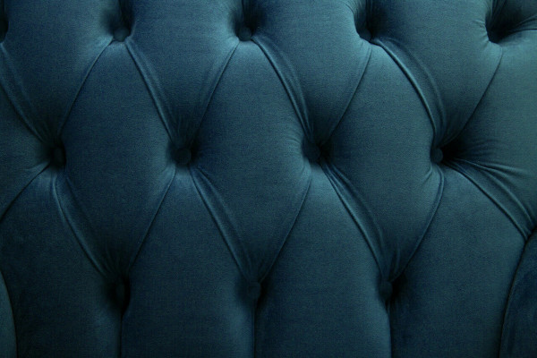 Armchair Design Couch Sofa Relax Textile Lounge Club Upholstery Seat Luxury Blue New