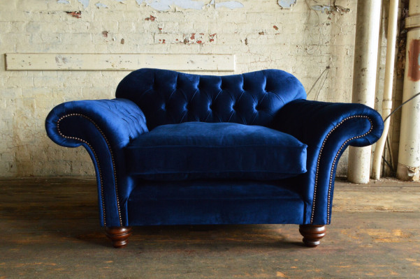 Armchair Design Couch Sofa Seater Velvet Lounge Club Upholstery Luxury Wing Seat Relax