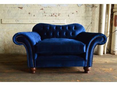 Armchair Design Couch Sofa Seater Velvet Lounge Club Upholstery Luxury Wing Seat Relax