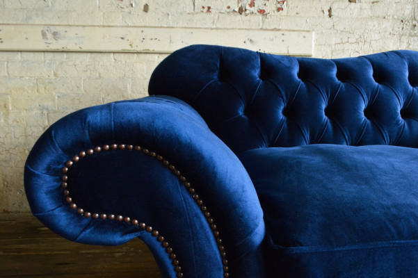 Armchair Design Couch Sofa Seater Velvet Lounge Club Upholstery Luxury Wing Seat Relax