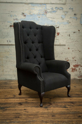 Wingback armchair Chesterfield armchair sofa upholstered reclining chair living room relax club