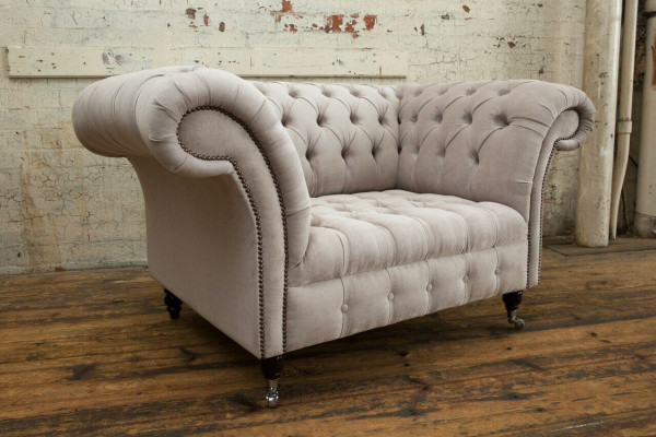 Sofa Chesterfield Sofas Couch Upholstery Set Fabric Leather 1.5-Seater Single-seater
