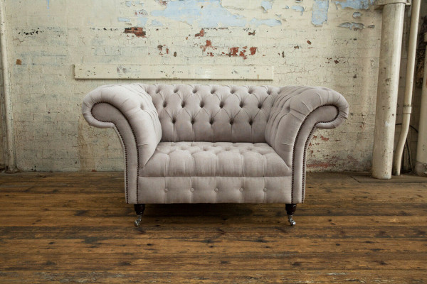 Sofa Chesterfield Sofas Couch Upholstery Set Fabric Leather 1.5-Seater Single-seater
