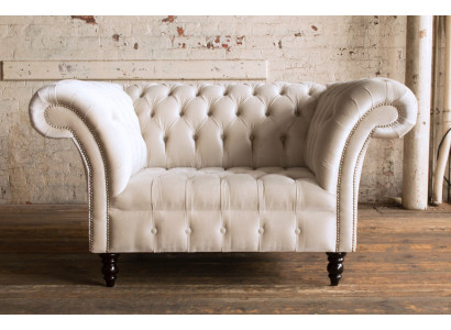 Chesterfield Sofa Upholstery Suite 1.5-Seater Sofas Classic Single-Seater