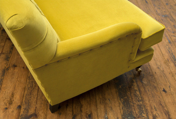Chesterfield 3-seater design sofa couch upholstered sofas couches fabric three-seater