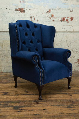 Chesterfield Velvet Armchair Sofa Upholstered Sofas Design Luxury Couch Relax TV New