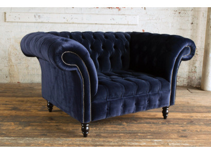 Chesterfield Sofa Couch Upholstery Suite 1.5-Seater Sofas Classic One-Seater