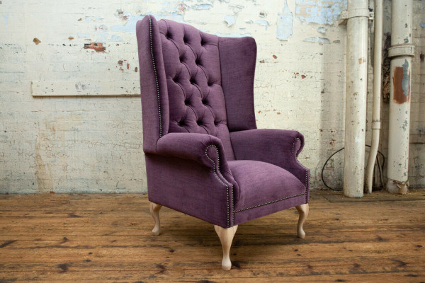 Design armchair couch sofa relax lounge luxury TV new club upholstery seat velvet