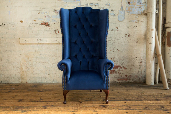 Armchair Club Lounge Designer Recliner Chair Upholstered Sofa 1-Seater New Velvet TV