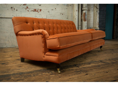 Chesterfield Couch Cushion durable and high-quality couch three-seater