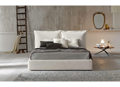 Modern design hotel bed XXL beds luxury style double textile 180x200cm fabric