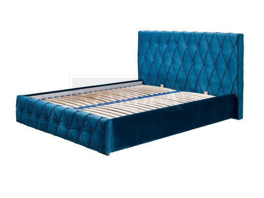 Bed cushion design luxury double hotel beds couple 160 x 200cm bedroom velvet