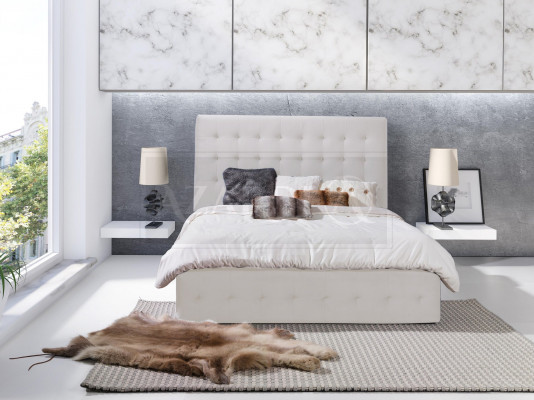 Luxury bedroom bed classic bed frame double hotel beds gray furniture