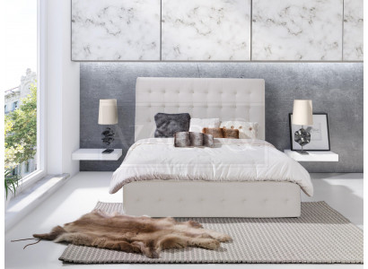 Luxury bedroom bed classic bed frame double hotel beds gray furniture