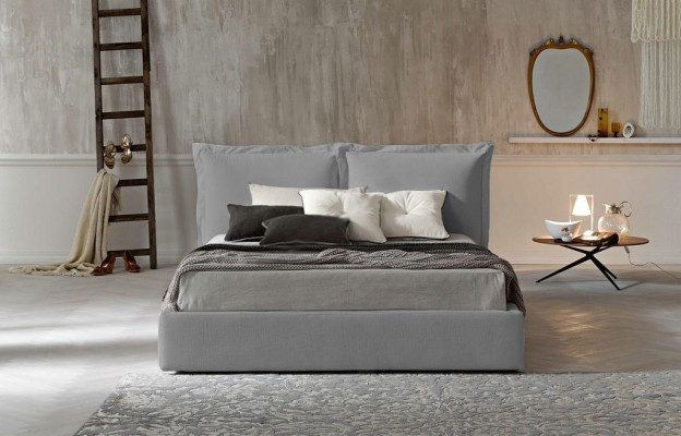 Bed Cushion Design Luxury Double Hotel Beds 180x200cm Sleep Room Leather New