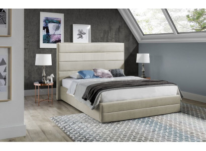 Luxury bedroom bed upholstery design 160x200cm double hotel beds textile new