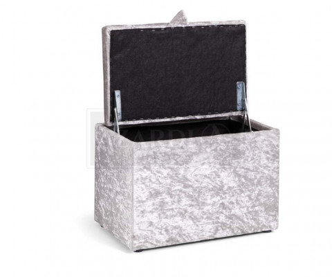 Pouf footstool ottoman seat stool upholstered stool elegant chest box new
