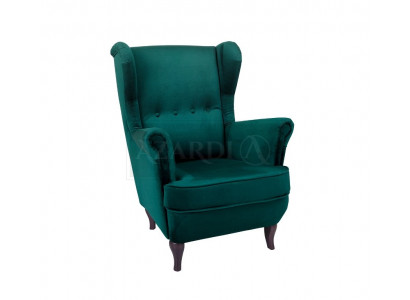 Wing chair, armchair, TV design, upholstered sofa, couch, chesterfield, textile furniture