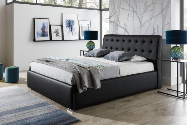 Luxury bedroom bed upholstery design luxury double hotel beds Chesterfield