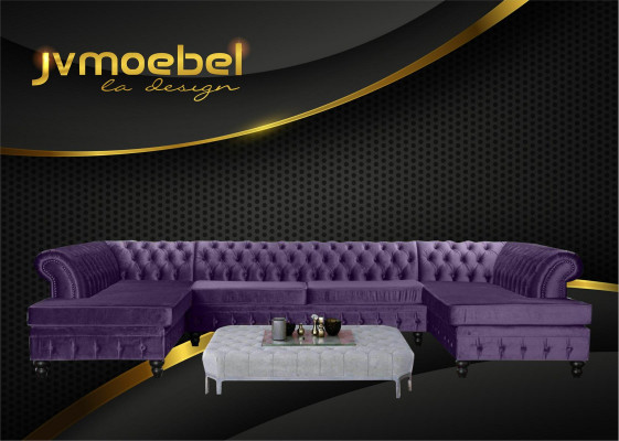 Modern design luxury coffee table, textile Chesterfield living room table, coffee tables