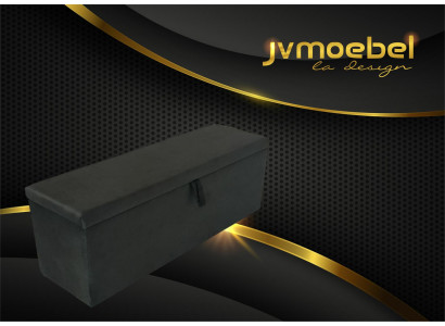 Modern design storage box luxury bedroom stool textile trunk boxes