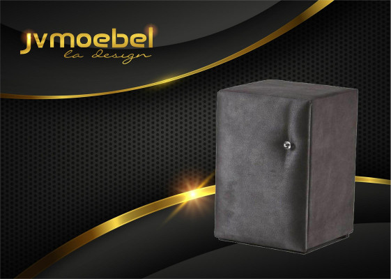 Modern design storage box luxury bedroom stool textile trunk boxes