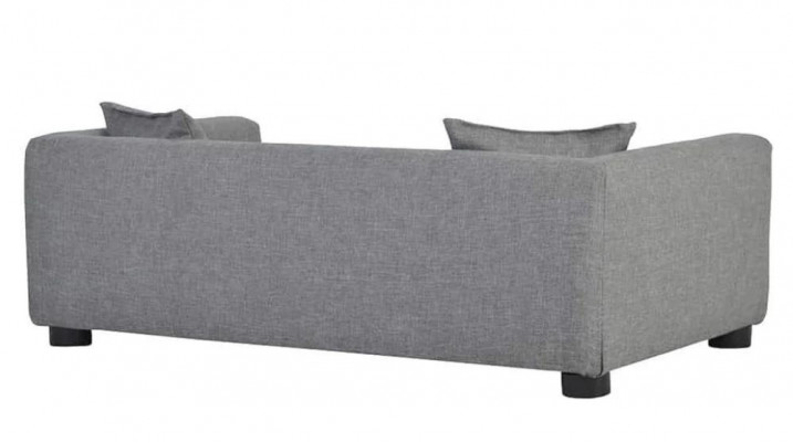 Gray Large Dog Bed Dog Padding Textile Fabric Couches New Dog Sofa Couch