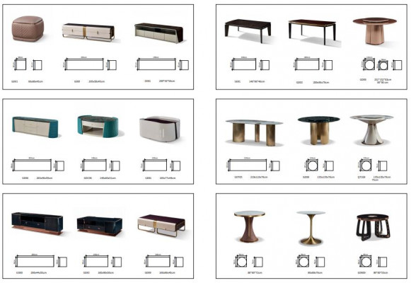 Stool Blue Textile Bedroom New Creative Modern Design Furniture Luxury Fabric