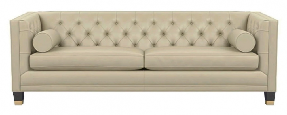 Antique Style Chesterfield Sofa Set Couch Upholstery Set Sets Leather Sofa
