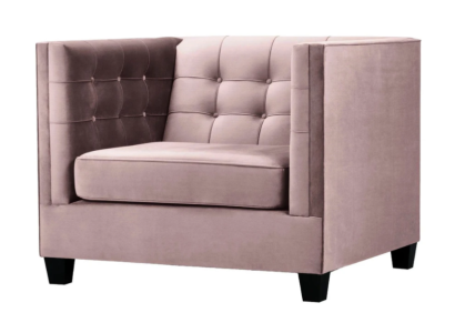 Chair Chesterfield Textile Fabric Creative Furniture New Modern Living Room Purple