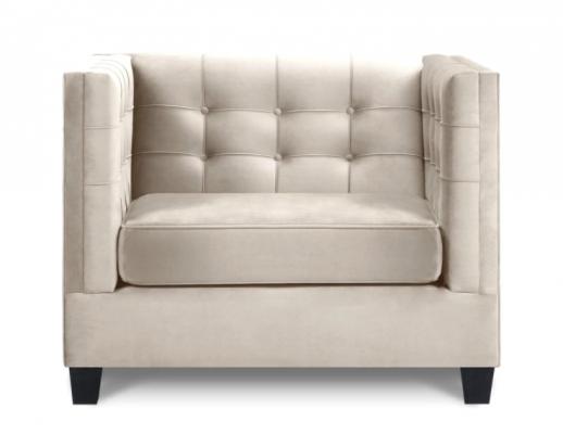 Armchair Textile Fabric Loft Gray Creative Furniture New Modern Living Room Chesterfield