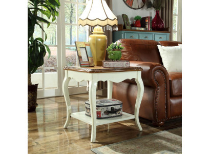 Noble Designer American Coffee Table Side Table Wood Sofa Living Room Table
