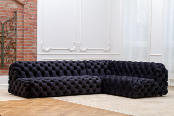 Sofa Corner Sofa L Shaped Armchair Stool Corner Sofa Upholstery 2-piece. New Modern