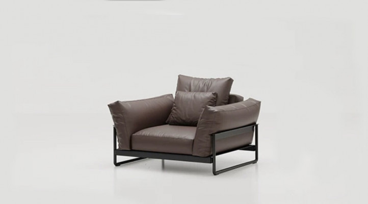 Design furniture sofa couch 3-seater upholstered sofas living room couches leather three-seater