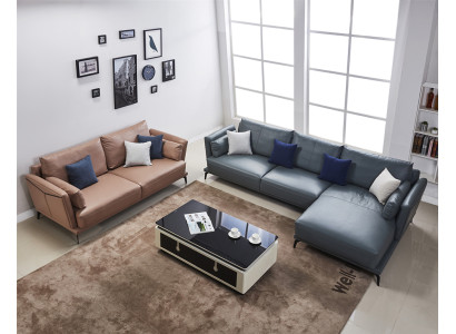 Design corner sofa living landscape sofa couch L shape upholstered couches leather couches