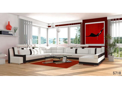 U-shaped sofa set couch upholstery suite living landscape design