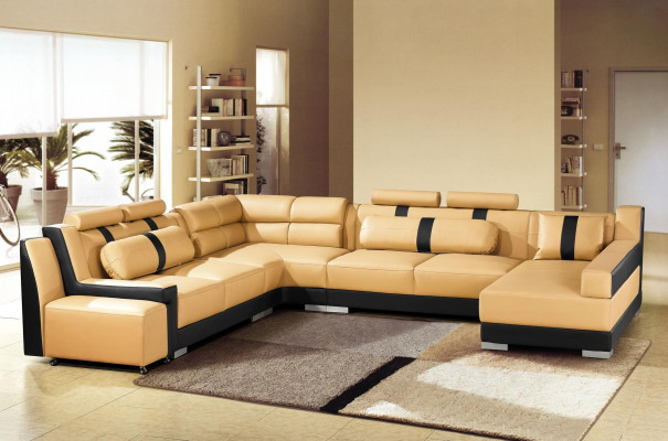 U-shaped sofa set couch upholstery suite living landscape design