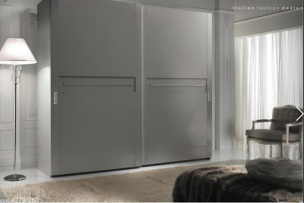 Wardrobe sliding door wardrobes wood Italian furniture furnishings