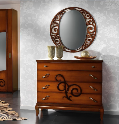 2-piece set: dresser, mirror, dresser group, console cabinets, modern new.