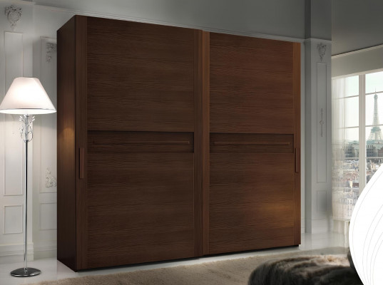 Cabinets Clothes Wardrobe Closet Luxury Sliding Doors Design Wood Modern