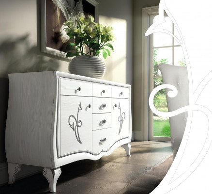 Sideboard XXL Cabinet Luxury Dressers Cabinet Shelf Console Furniture New