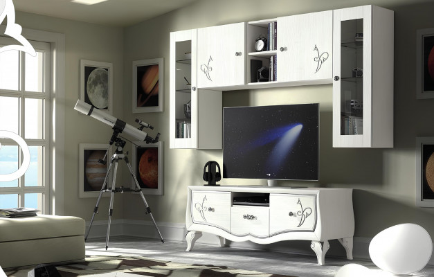 Wall unit RTV cabinet sideboard cabinet TV wood lowboard dresser design furniture new