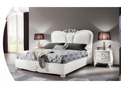 Bedroom Bed Nightstand Beds Luxury Bed Frame Double Nightstands Set 3-piece