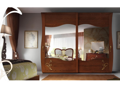 Wardrobe Closet Mirror Wood Furniture Cabinets Wardrobe Wood Italy New